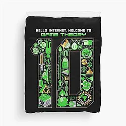 Game Theory Anniversary Duvet Cover