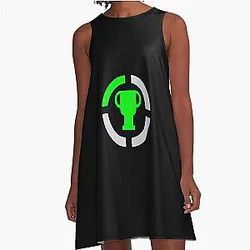 Game Theory Merch A-Line Dress