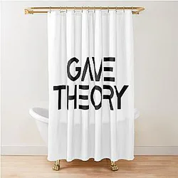Game Theory Merchandise Shower Curtain