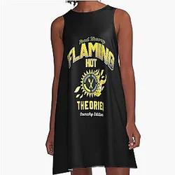 Game Theory Flaming Hot A-Line Dress