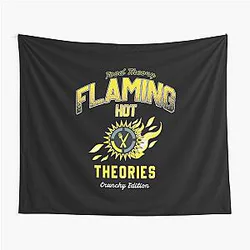 Game Theory Food Flaming Hot Tapestry