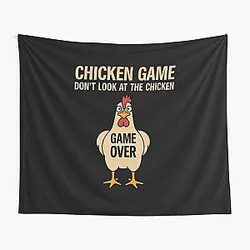 Game Theory Chicken Tapestry
