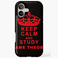 Keep Calm and Study Game Theory Gift Ideas iPhone Case