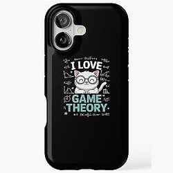 I Love Math Cats Game Theory iPhone Tough Case
