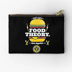 Game Theory Food Flaming Hot Zipper Pouch