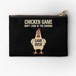 Game Theory Chicken Zipper Pouch