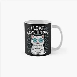 I Love Math and Cats Game Theory Classic Mug