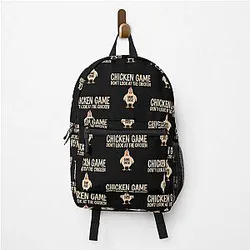 Chicken Game Design Funny Backpack