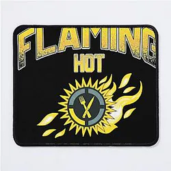 Game Theory Flaming Hot Mouse Pad
