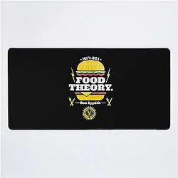 Game Theory Flaming Hot Desk Mat