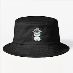 I Love Math and Cats Bucket Hat