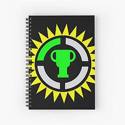 Game Theory Merch Spiral Notebook