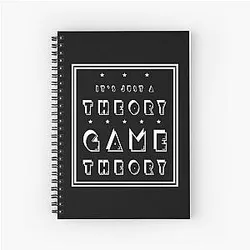 Game Theory - A Game Theory PC Spiral Notebook