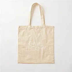 Game Theory Merch Cotton Tote Bag