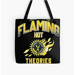 Game Theory Flaming Hot Print Tote Bag
