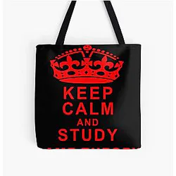 Keep Calm and Study Game Theory All Over Print Tote Bag