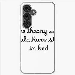 Game theory says I should have stayed in bed Samsung Galaxy Case
