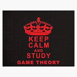 Keep Calm and Study Game Theory Gift Ideas Jigsaw Puzzle