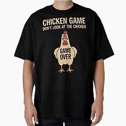 Game Theory Chicken Oversized T-Shirt