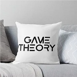 Game Theory Merch Throw Pillow