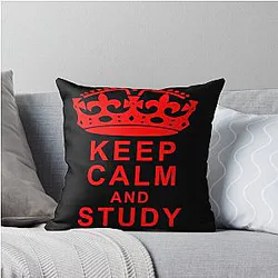 Keep Calm and Study Game Theory - Game Nerds Gift Ideas Throw Pillow