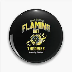 Game Theory Flaming Hot Pin