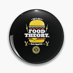 Game Theory Flaming Hot Pin
