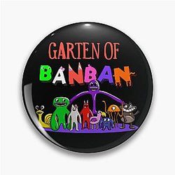 Garden of Banban Characters Pin