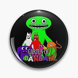 Garden of Banban Characters Pin