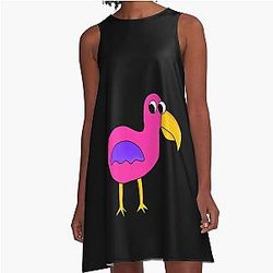 Opila Bird Garden of Banban A-Line Dress