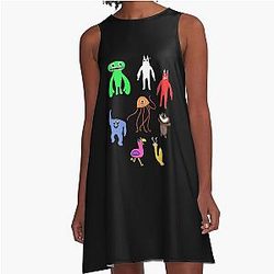 Cute Garden of Banban Characters A-Line Dress