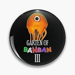 Stinger Flynn. Garten of Banben Logo and Characters. Horror games 2023 Pin