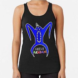 Nab Garten of Banban Logo and Characters. Horror games 2023 Racerback Tank Top