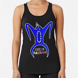 Nab Garten of Banban Logo and Characters. Horror games 2023 Racerback Tank Top
