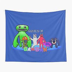 Garden of Banban Monsters Game Artwork Tapestry