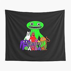 Garden of Banban Characters Tapestry
