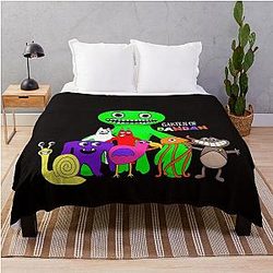 Garden of the group Throw Blanket