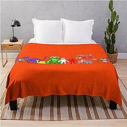 Garden of Banban III Throw Blanket