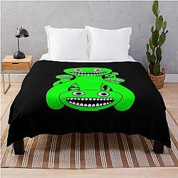 Garden of Characters Throw Blanket