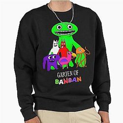 Garden of Bunny Characters Active (2) Pullover Sweatshirt