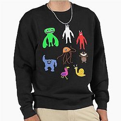 Cute Garden Of Banban Characters Pullover Sweatshirt