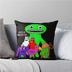 Garten of Banban Group Throw Pillow