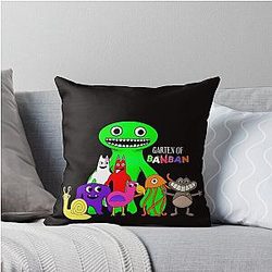 Garten of Banan group Throw Pillow