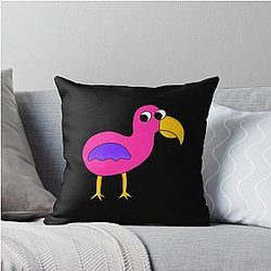 Opila Bird Garden of Banban Throw Pillow