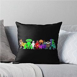 Garden of Banban Throw Pillow