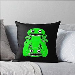 Garten of Characters Throw Pillow