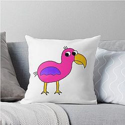 Opila Bird Garden of Banban Funny Bird Throw Pillow