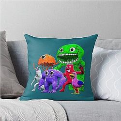 Garden of Bibidi-Bibidi-BOO Throw Pillow
