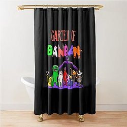 Garden of Characters Shower Curtain