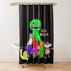 Garden of the group Shower Curtain